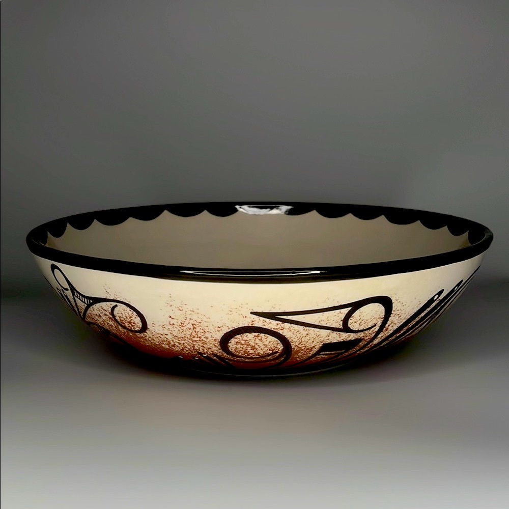 Elegant Zuni Design ceramic Bowl.